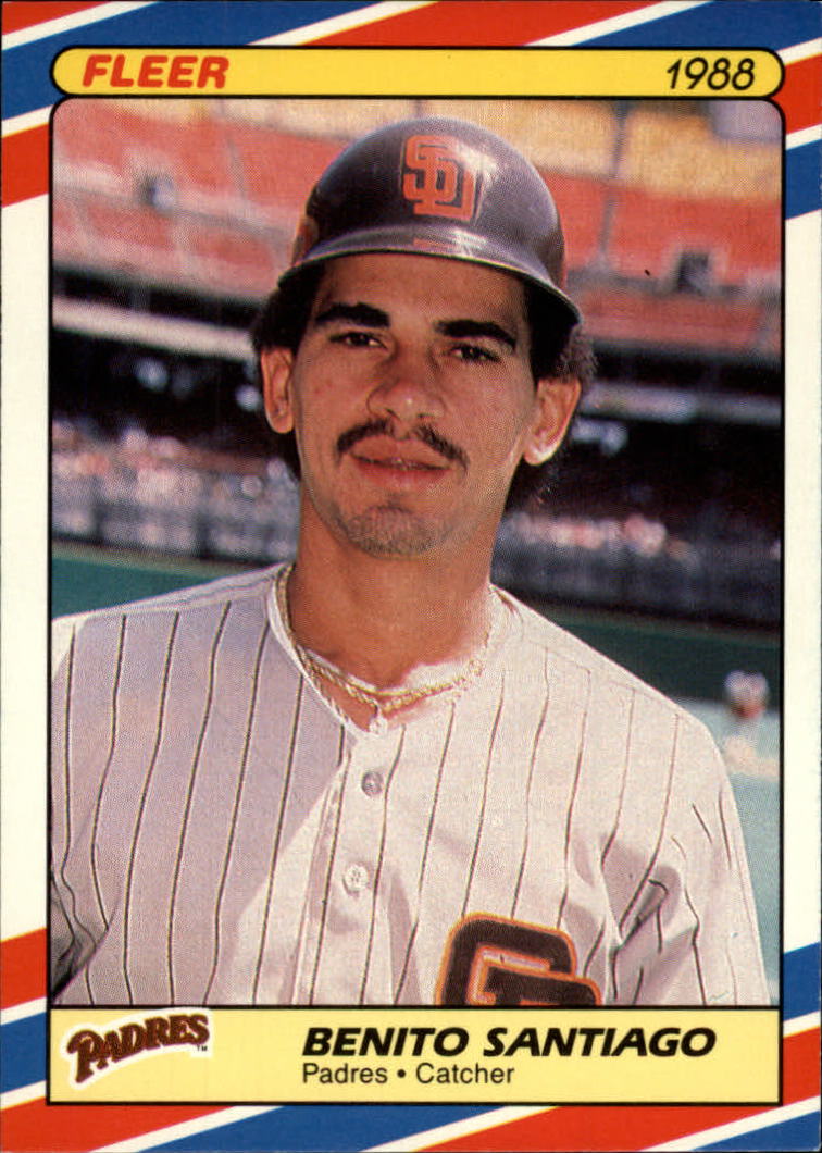 1988 Fleer Superstars Baseball Cards   032      Benito Santiago